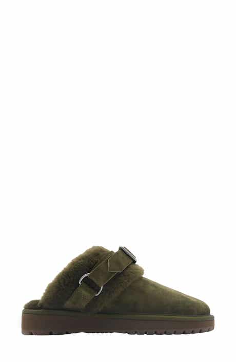 Burberry Snug Genuine Shearling Clog