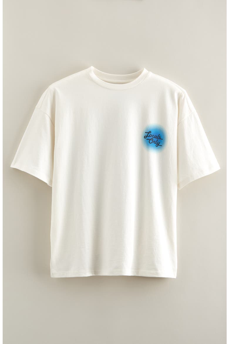 Kids' Graphic T-Shirt, Main, color, IVORY EGRET LOCALS ONLY