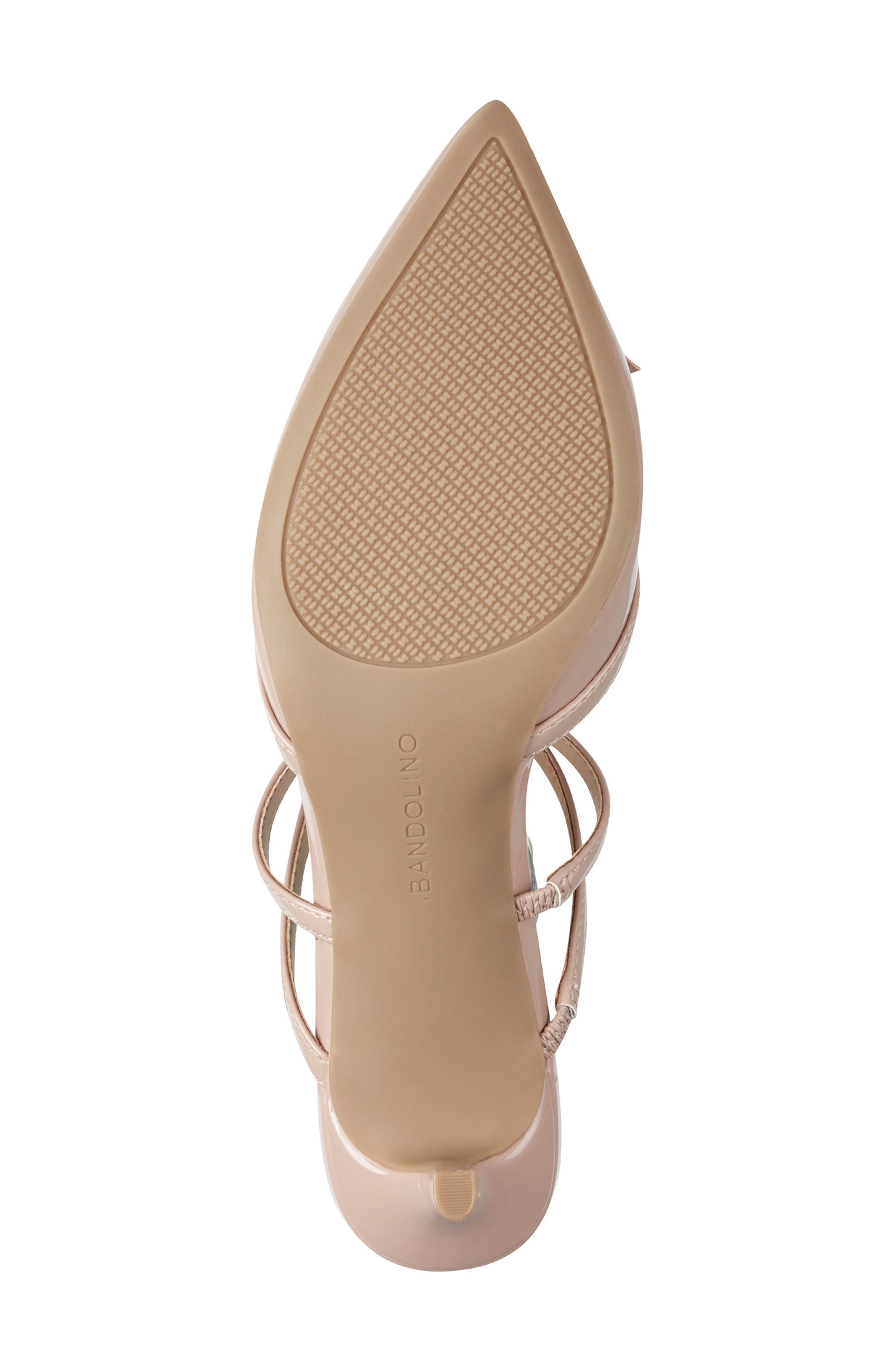 Meggin Patent Kitten Heel Mule, Alternate, color, BEIGE