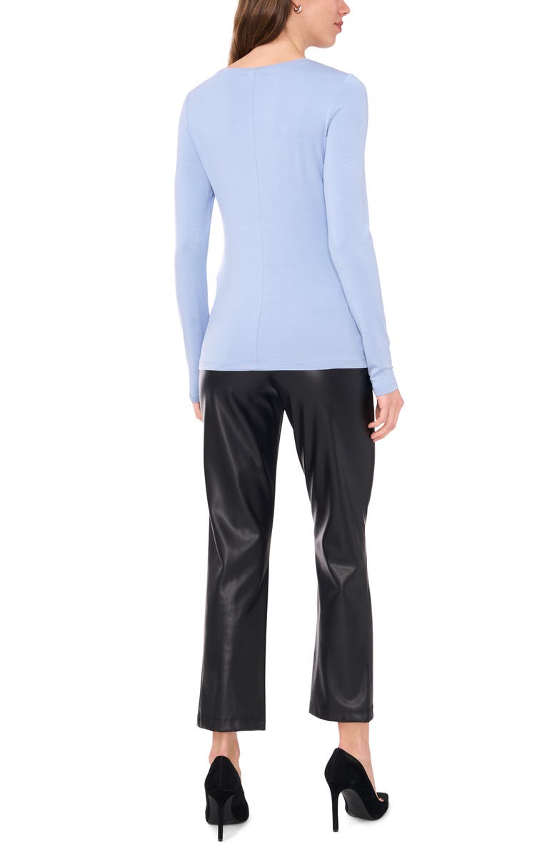 Halogen<sup>®</sup> Crewneck Long Sleeve T-Shirt, Alternate, color, Clear Sky