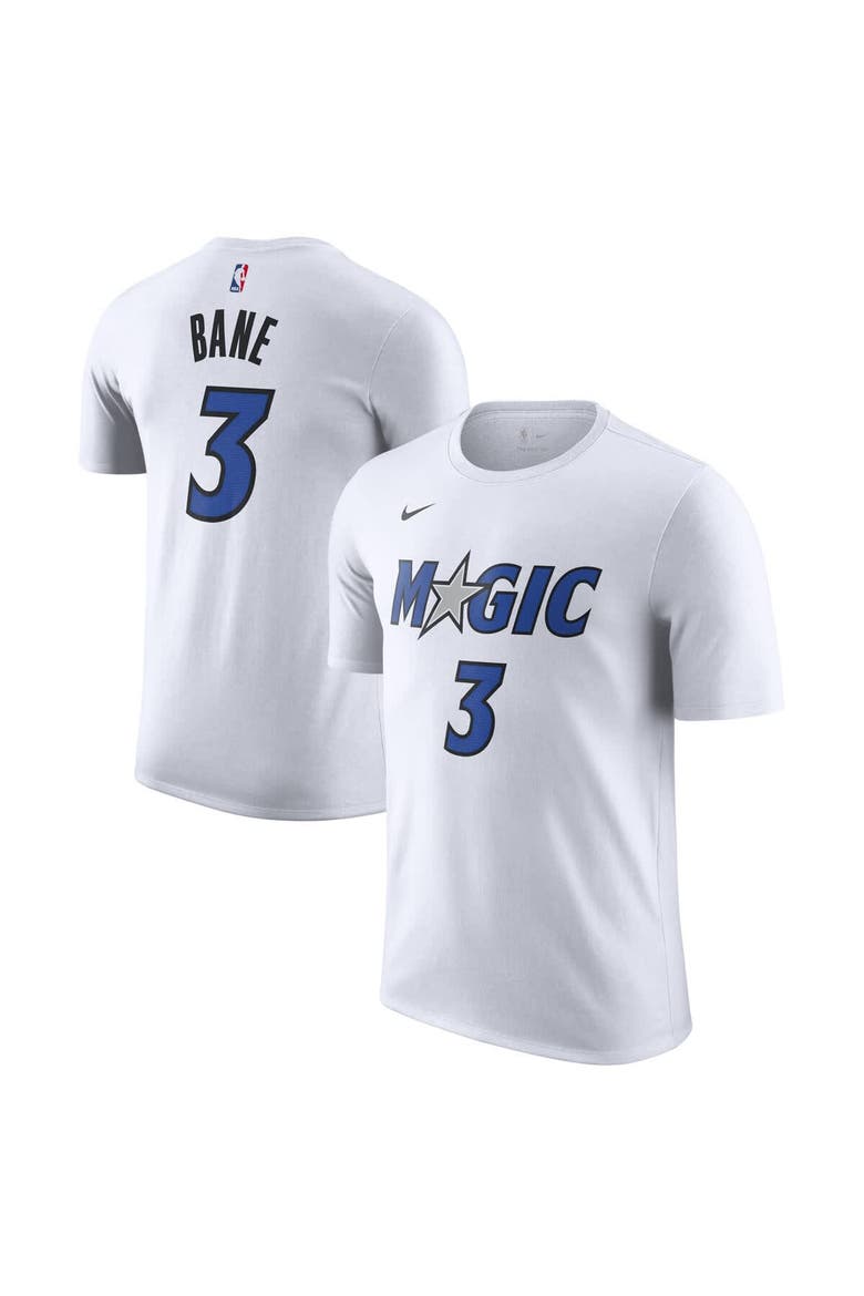 Men's Nike Desmond Bane White Orlando Magic Association Edition Name & Number T-Shirt, Main, color, White