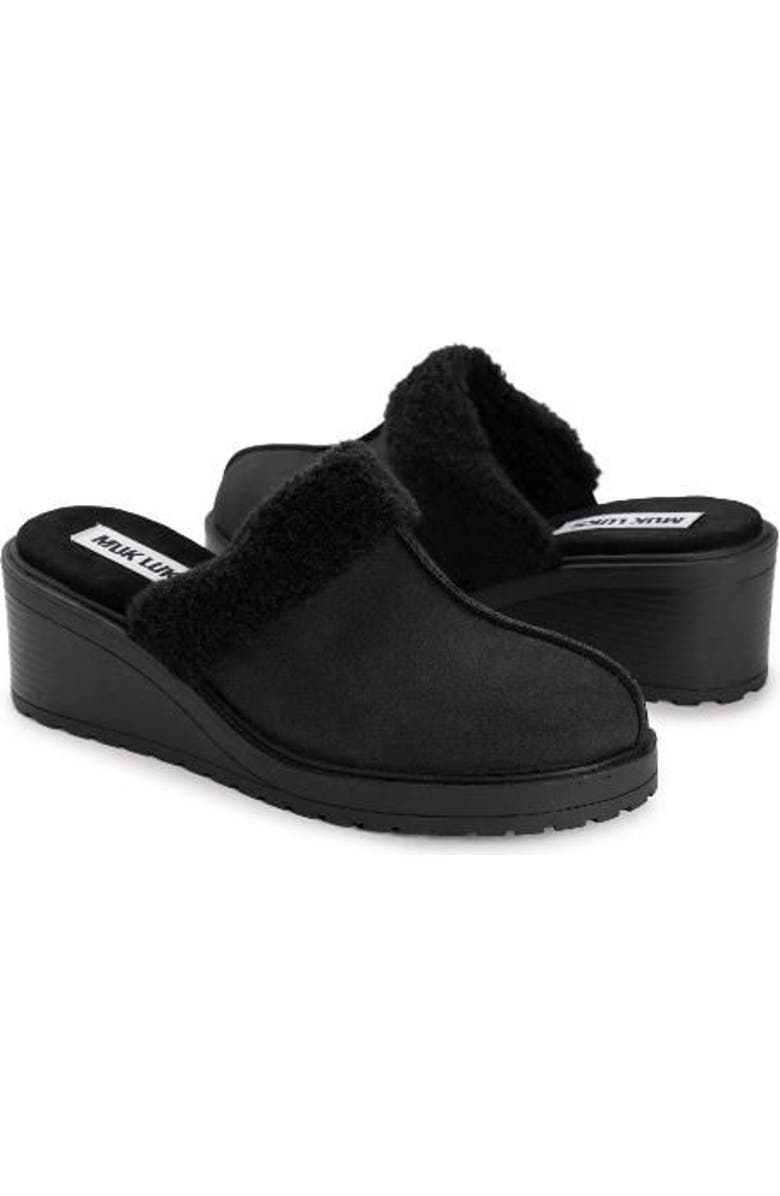 MUK LUKS Sophia Mule, Alternate, color, Black