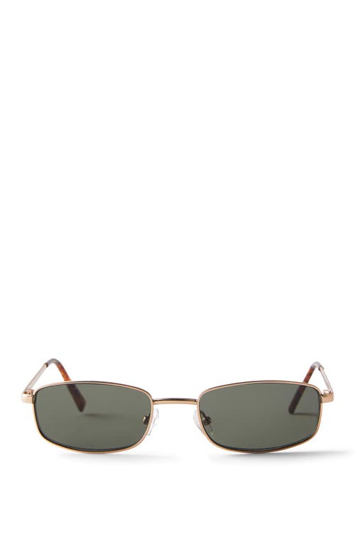 Cotton On Asha Metal Slim Wrap Around Sunglasses