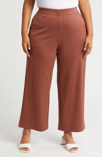 MAX STUDIO Easy Wide Leg Ponte Pants | Nordstromrack MAX STUDIO Easy Wide Leg Ponte Pants | Nordstromrack