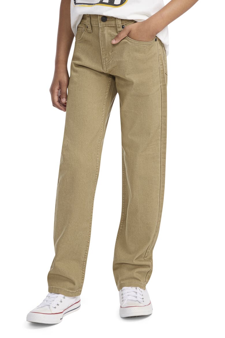 Kids' 514 Straight Leg Jeans, Alternate, color, HARVEST GOLD