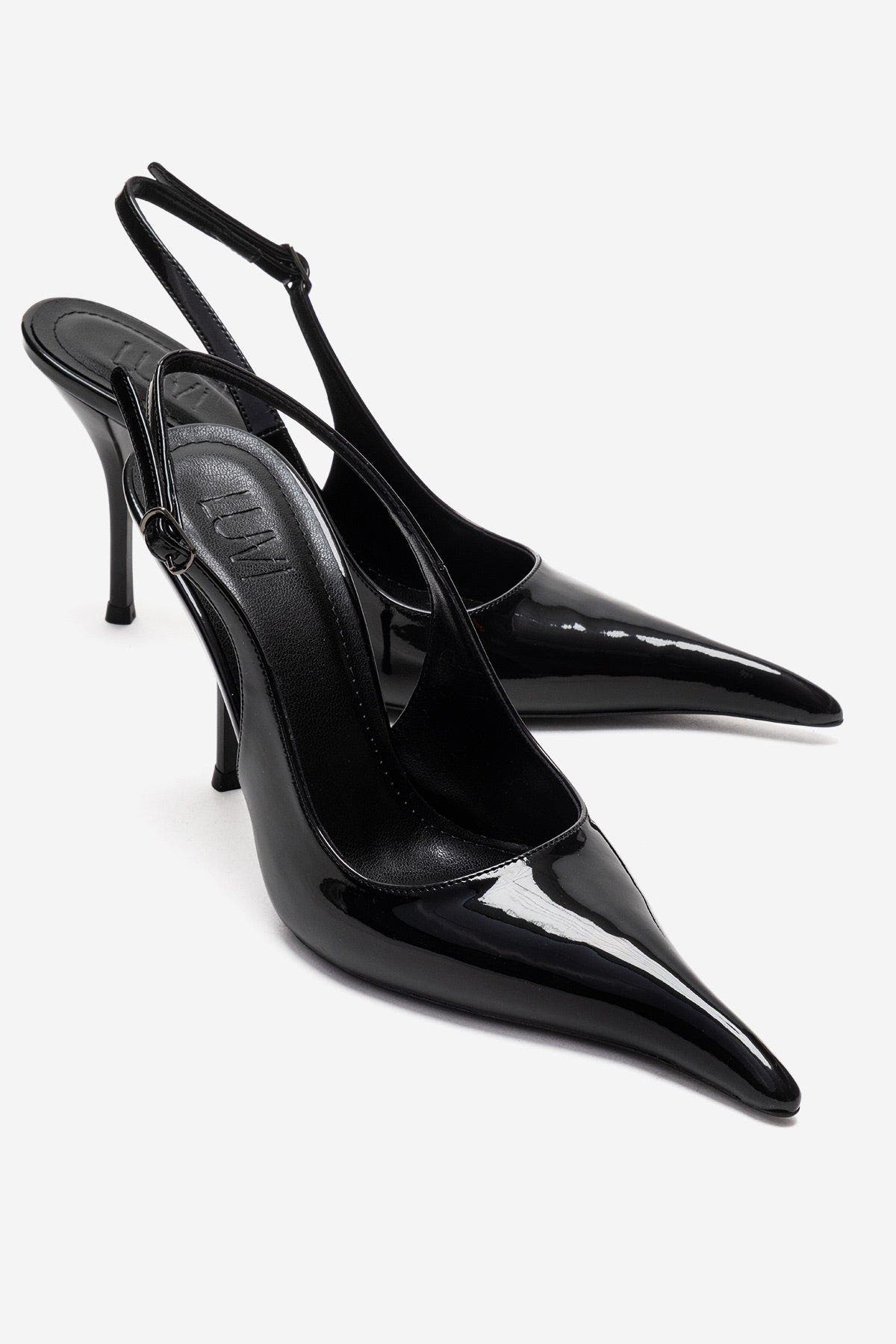 Prologue Shoes Candy Pointed Toe Stiletto Pump, Main, color, Black
