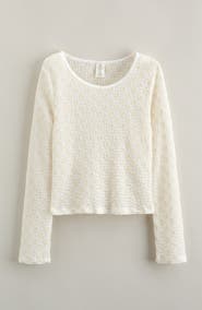 Treasure & Bond Kids' Stretch Lace Top