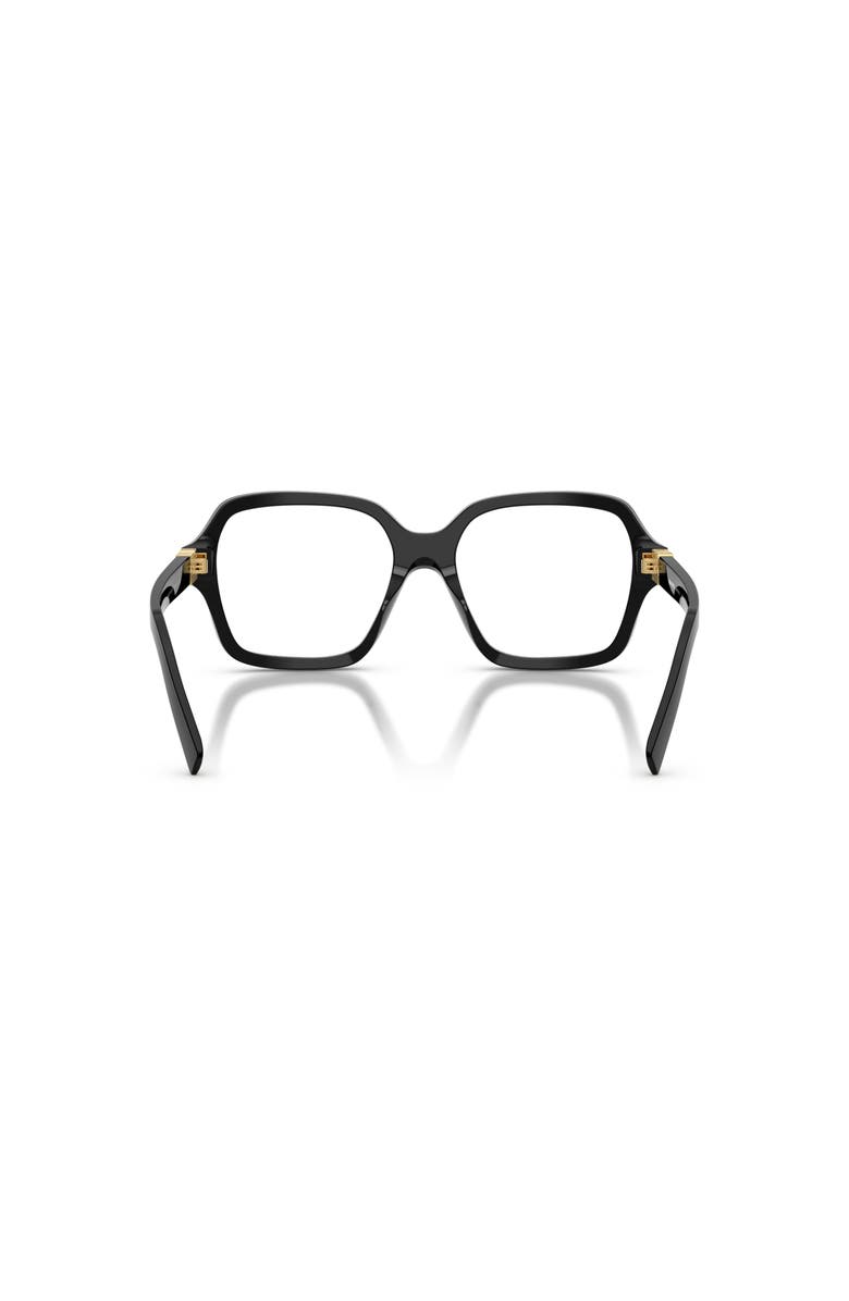 Miu Miu 52mm Square optical glasses, Alternate, color, Black