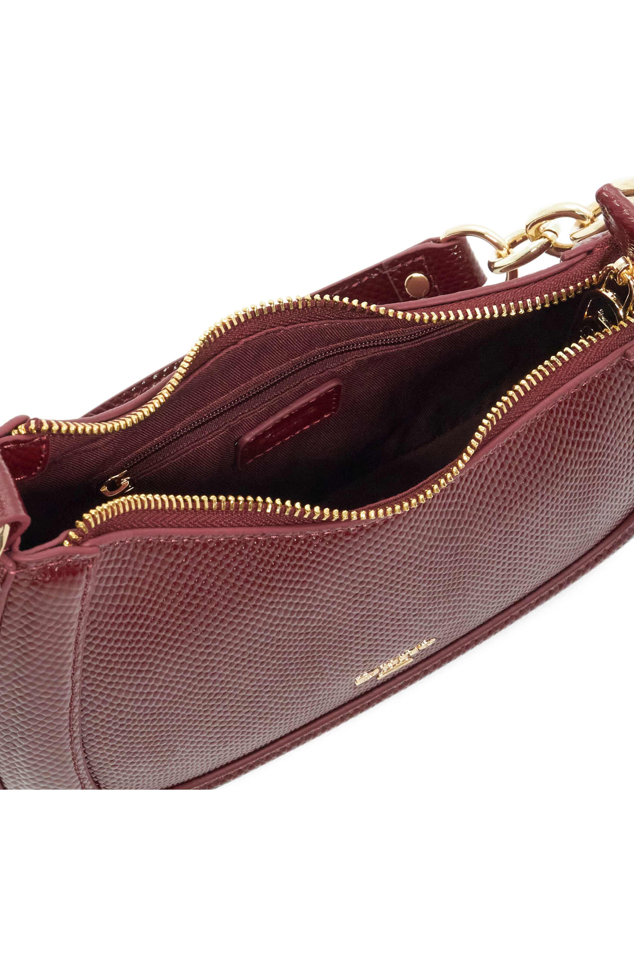 Direction Shoulder Bag, Alternate, color, BURGUNDY