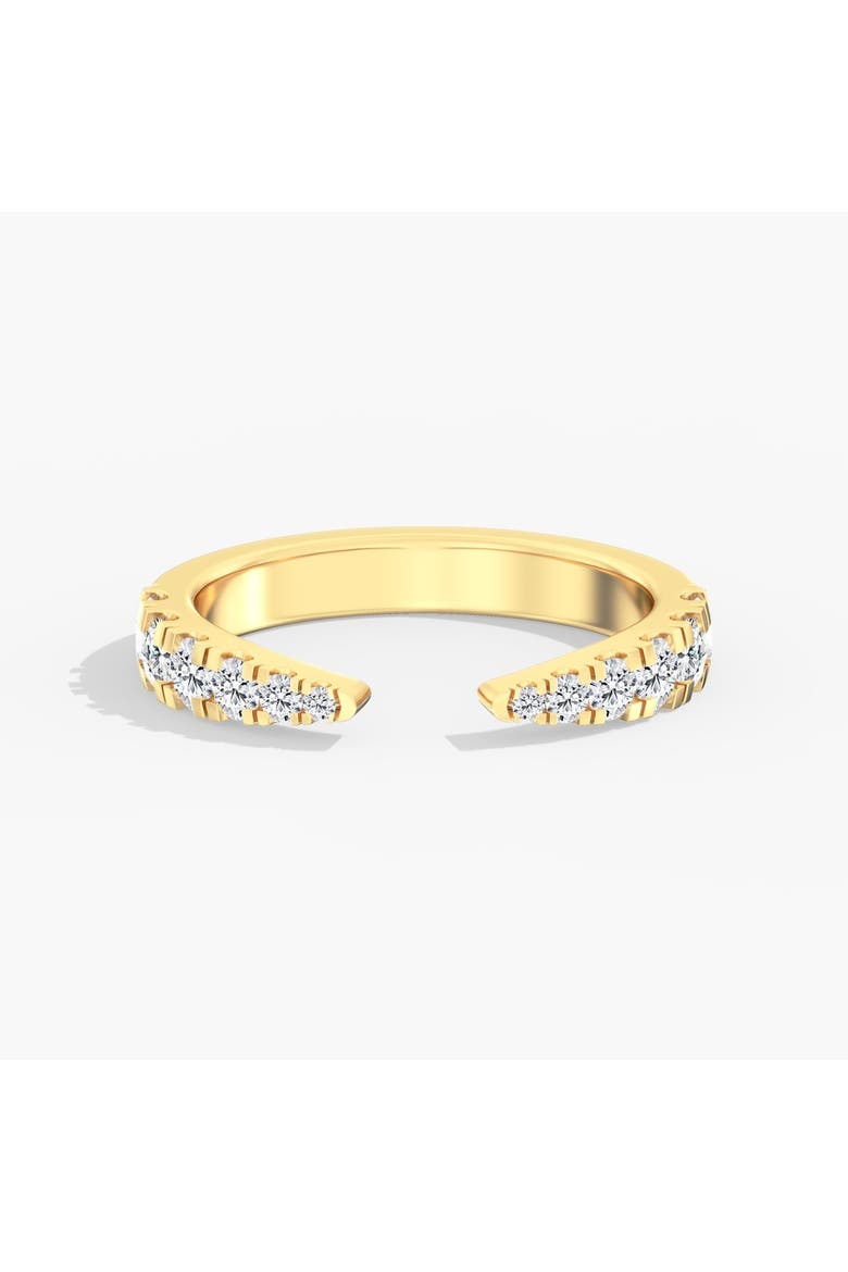 Claw Lab Diamond Band in 14K, Main, color, Yellow Gold