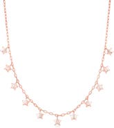 GLAZE JEWELRY 14k Gold Plate Star Cubic Zirconia Pendant Necklace