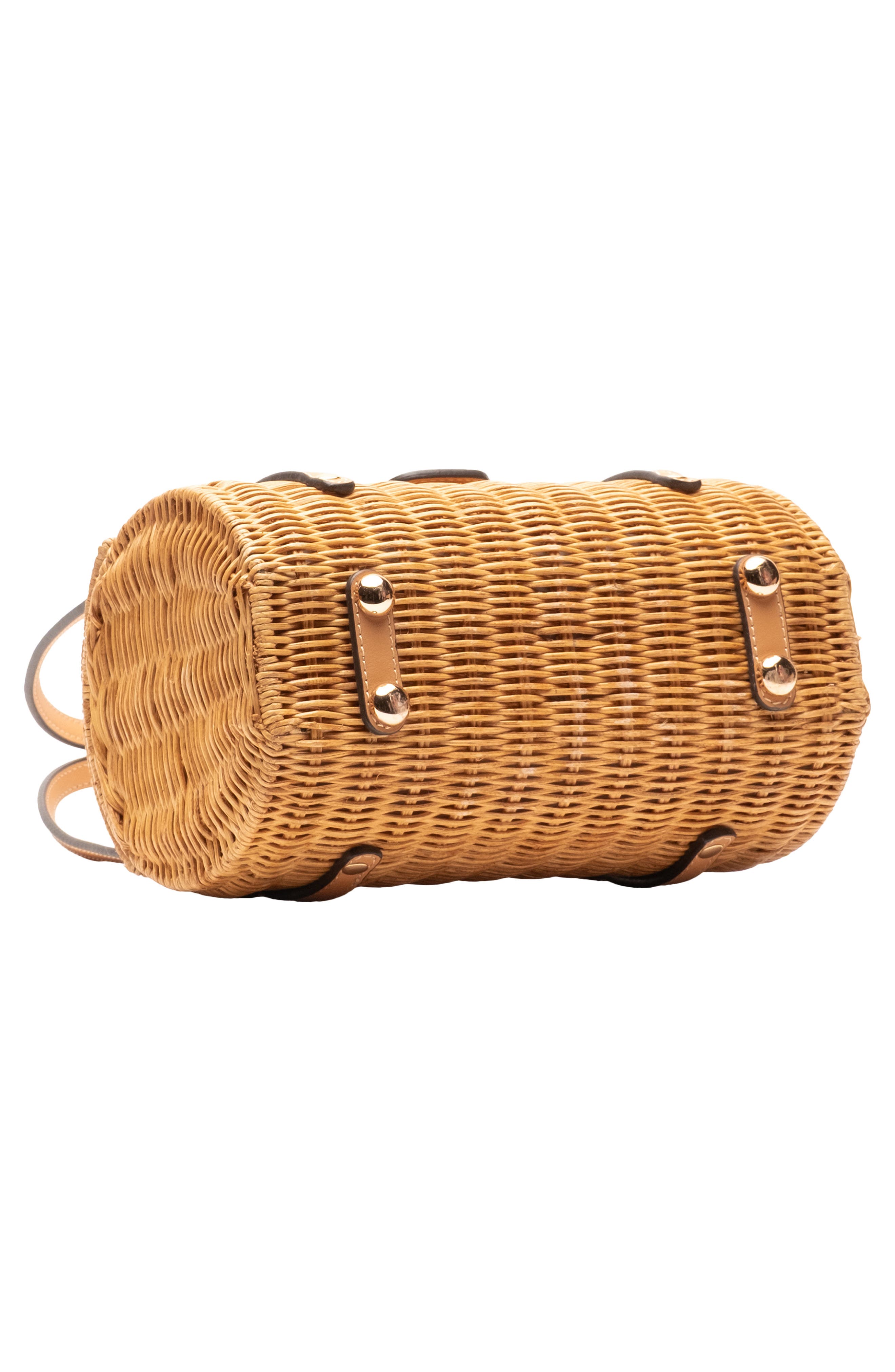 Dottie Wicker Basket Bag, Alternate, color, TOAST