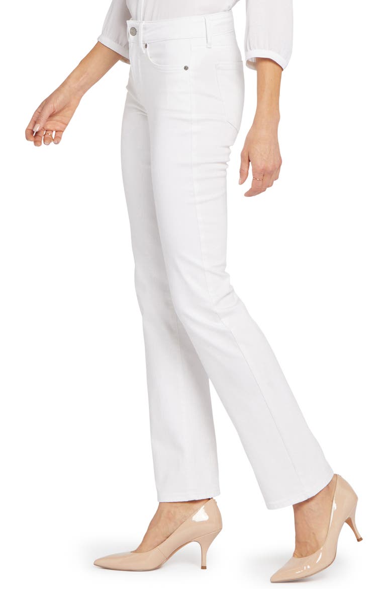 Marilyn Straight Leg Jeans, Alternate, color, OPTIC WHITE