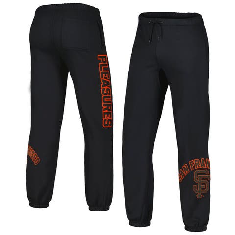 Men's PLEASURES Black San Francisco Giants Opening Day Sweatpants