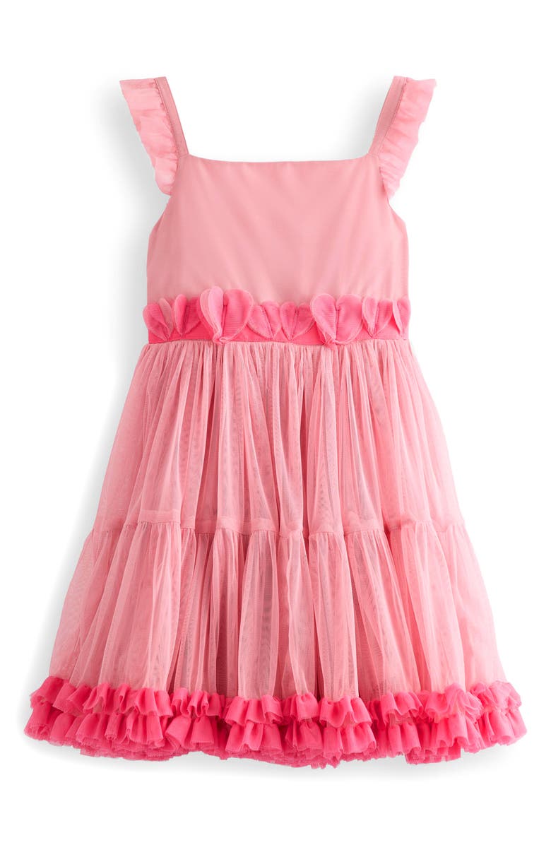 Mini Boden Kids' Ruffle Hem Tulle Dress, Main, color, 