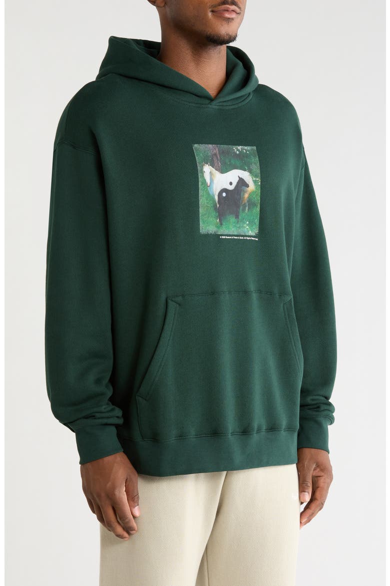 Pasture Graphic Hoodie, Alternate, color, PINE
