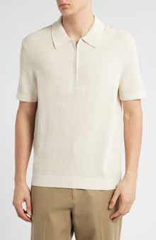 NN07 Hansie 6600 Organic Cotton Quarter Zip Sweater Polo