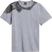 BOSS Eptima Lace Inset Cotton T-Shirt