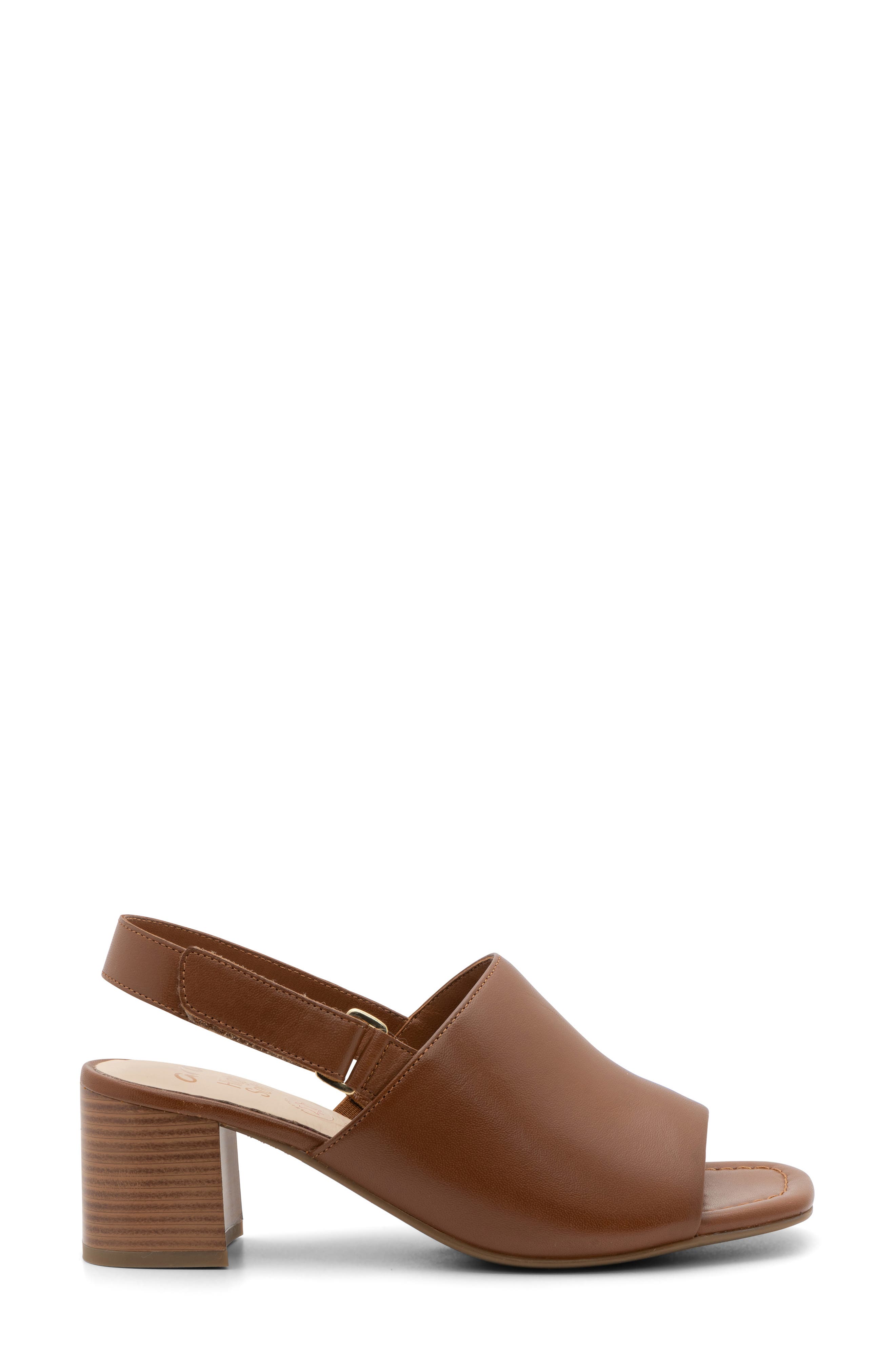 ara Berwyn Slingback Sandal, Alternate, color, Cognac Leather