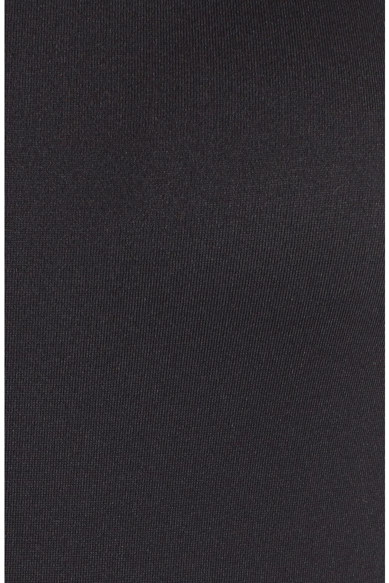 'Mesh About' High Neck One-Piece Swimsuit, Alternate, color, BLACK