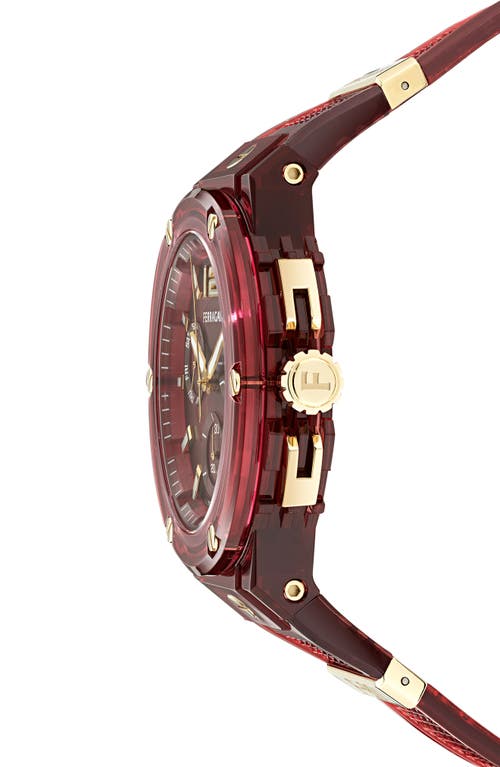 Ferragamo F-80 Translucent Watch