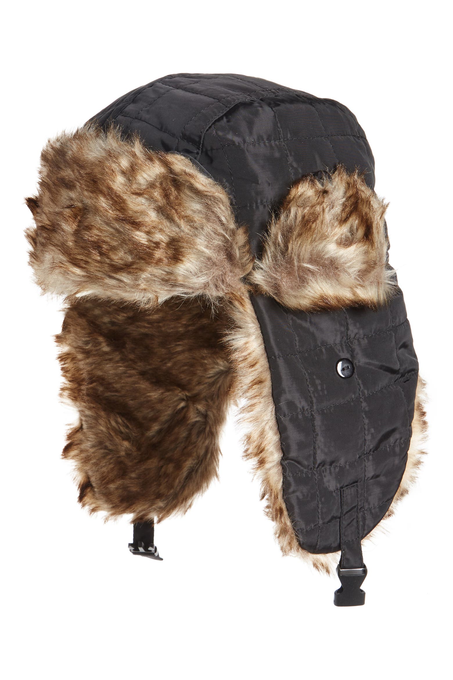 Furry Storage Rack NORDSTROM RACK Faux Fur Trapper Hat (Men) | Nordstromrack