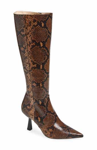Stuart Weitzman Stuart Supersculpt Pointy Toe Knee High Boot 75
