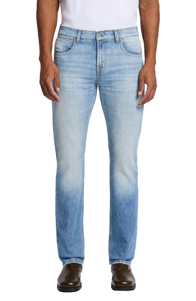 7 For All Mankind The Straight Leg Jeans, Main, color, Outline