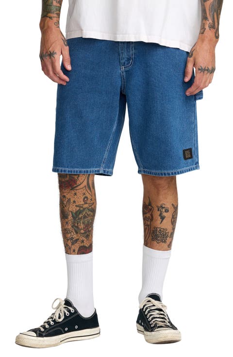 Dayshift Denim Carpenter Shorts (Blue Collar)
