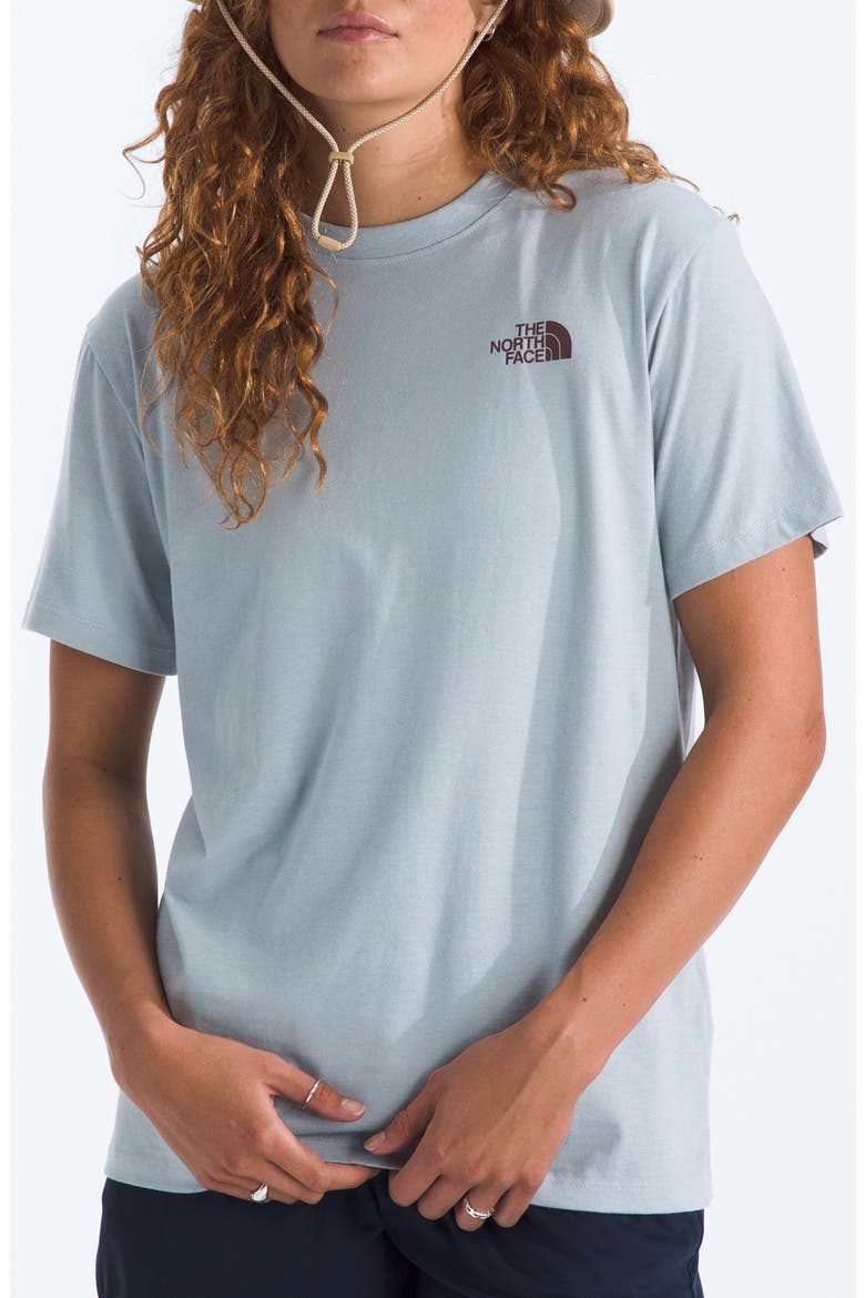 Wildflower Trails Cotton Graphic T-Shirt, Main, color, FROST GREY