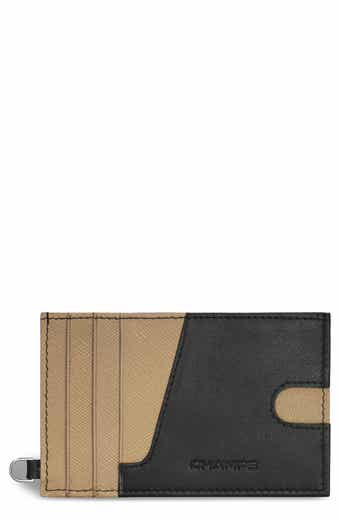 CHAMPS Iconic Leather Card Case