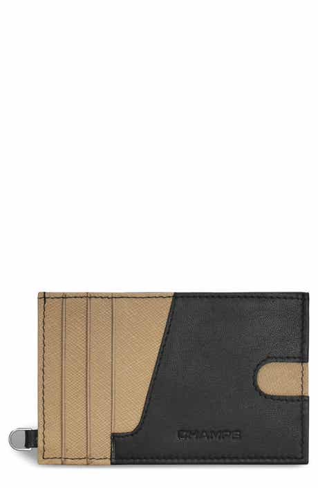 CHAMPS Iconic Leather Card Case