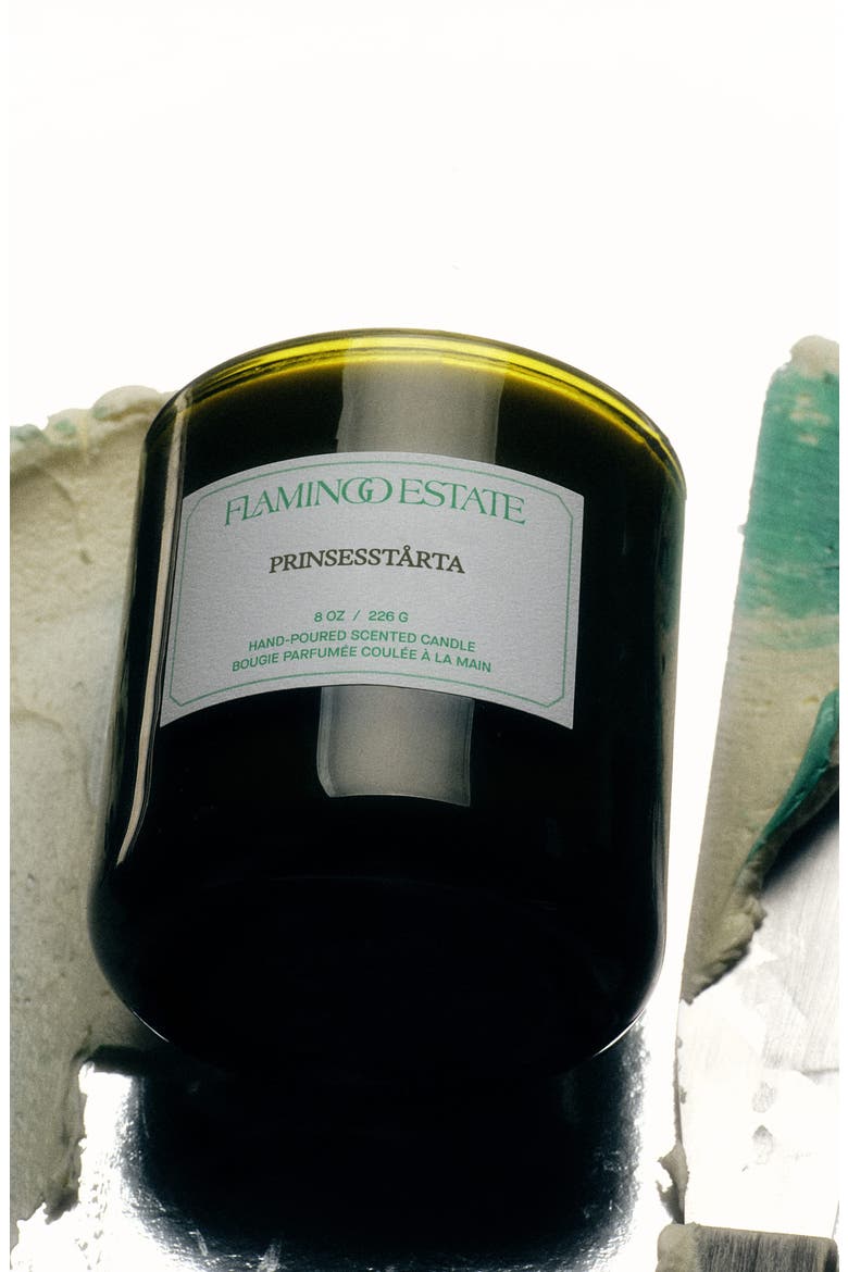 Prinsesstårta Candle, Alternate, color, GREEN