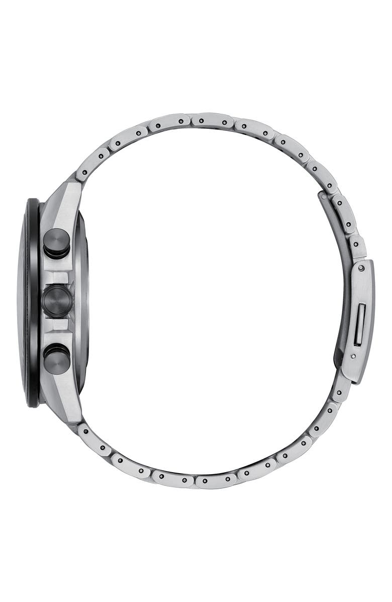 Citizen Attesa Satellite Wave GPS GMT Automatic Silvertone Bracelet Watch, 44.6mm, Alternate, color, Silver-Tone