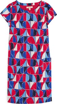Seasalt Cornwall River Cove Print Shift Dress