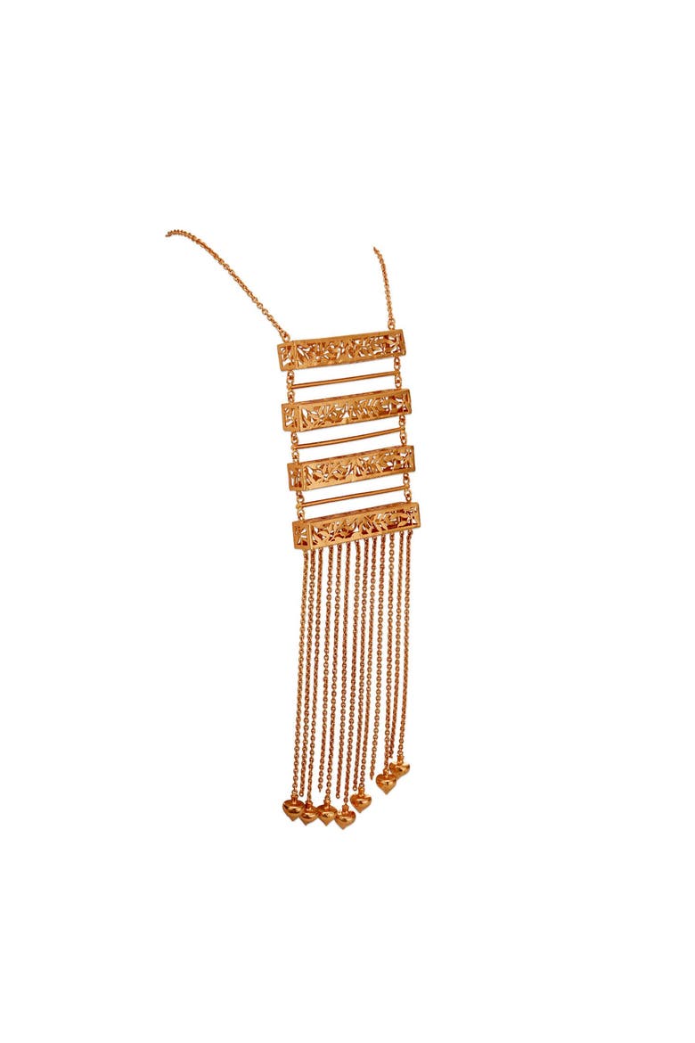 Inaayat Necklace, Alternate, color, Antique Gold Plated