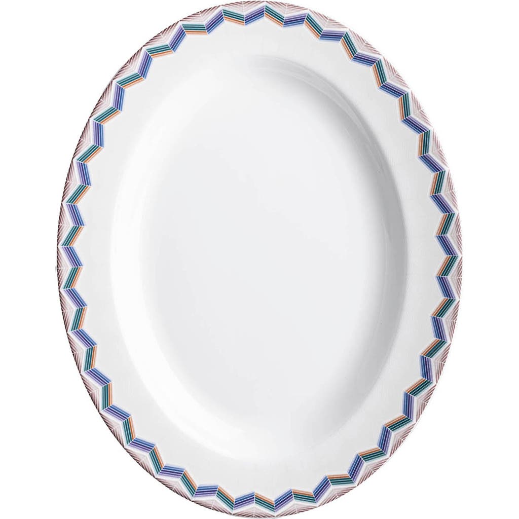 Missoni Oval Dish In White