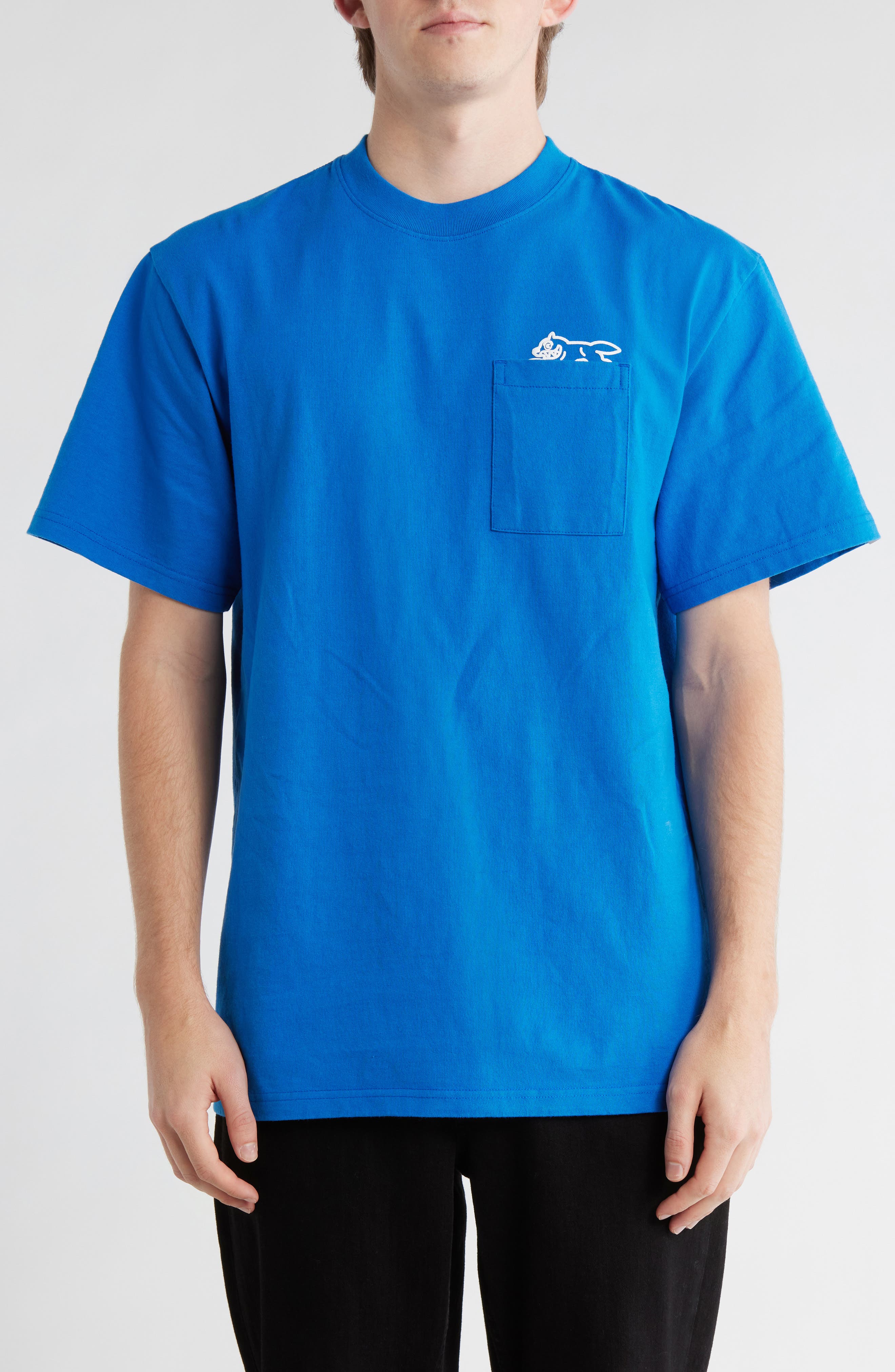 Running Dog Pocket T-Shirt