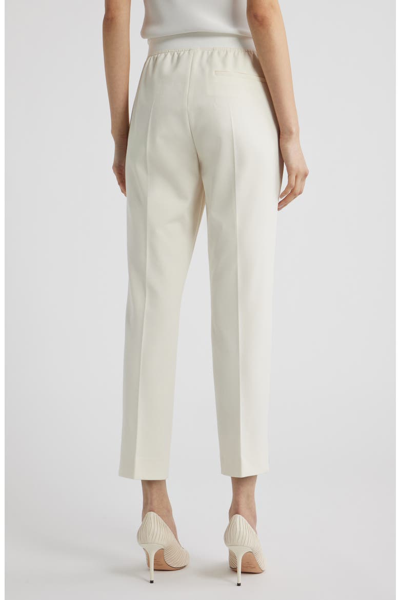Tapria Crop Straight Leg Pants, Alternate, color, SOFT CREAM
