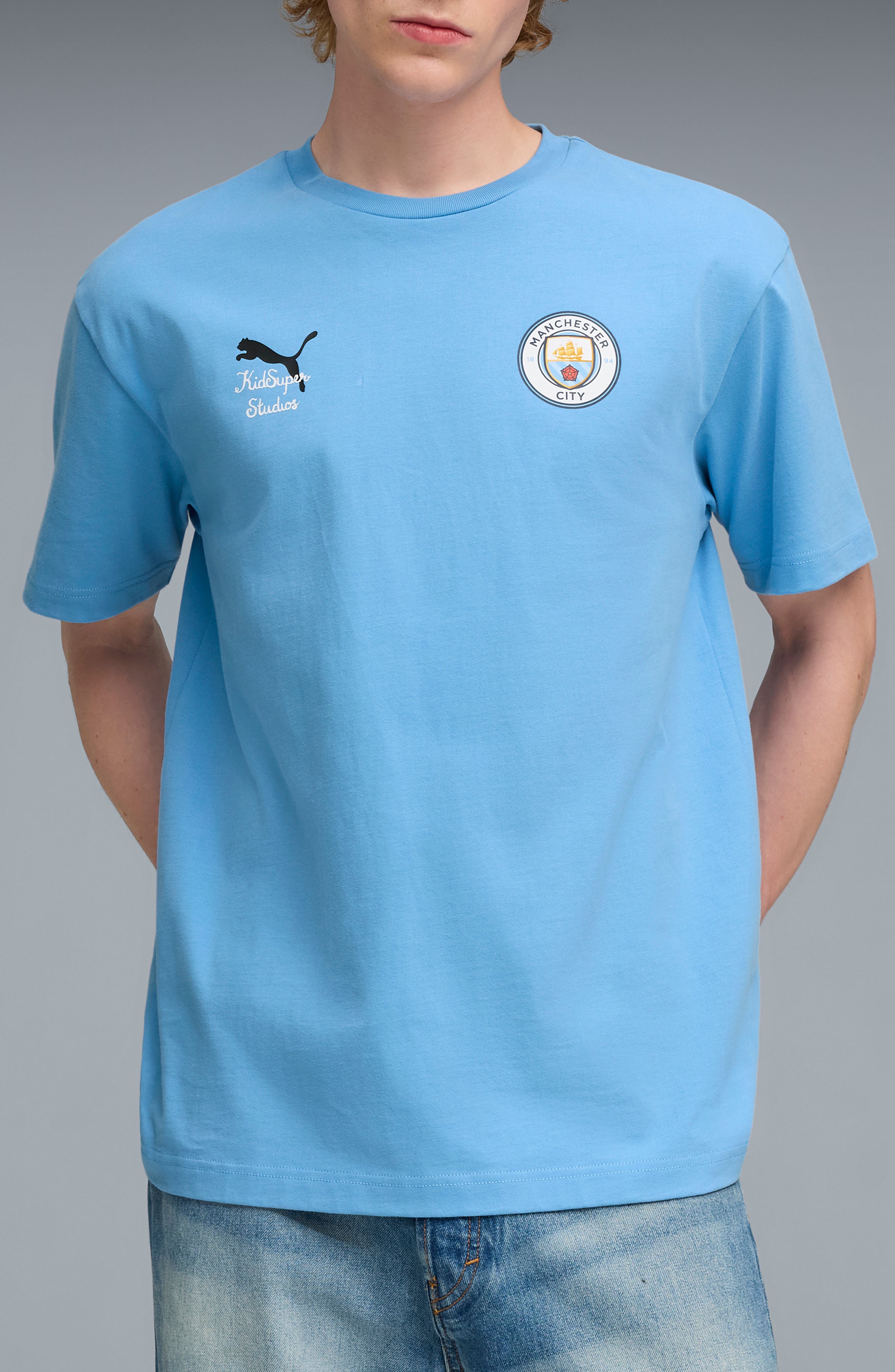 selected TEAM LIGHT BLUE-PUMA BLACK