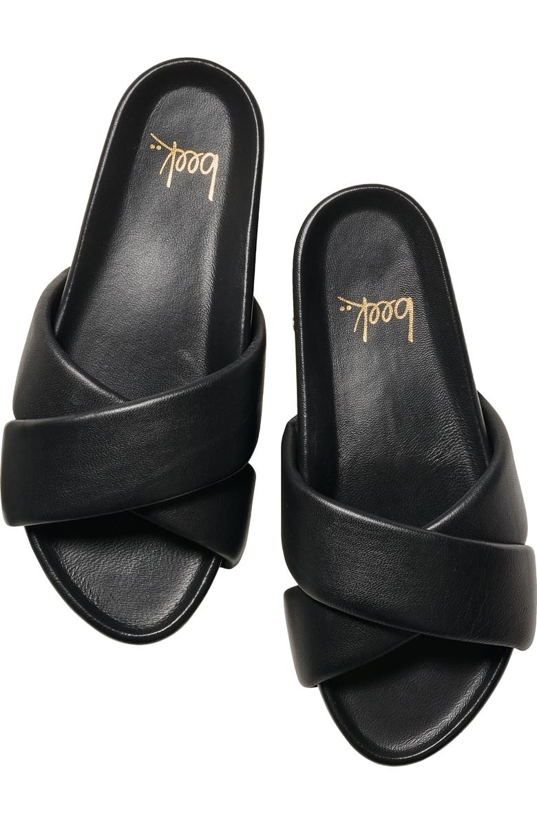 Beek Rhea Crisscross Platform Slide Sandal, Alternate, color,