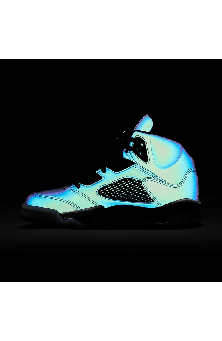 Jordan Nike Air Jordan 5 Retro Glow in the Dark Mid Top Sneaker, Alternate, color,