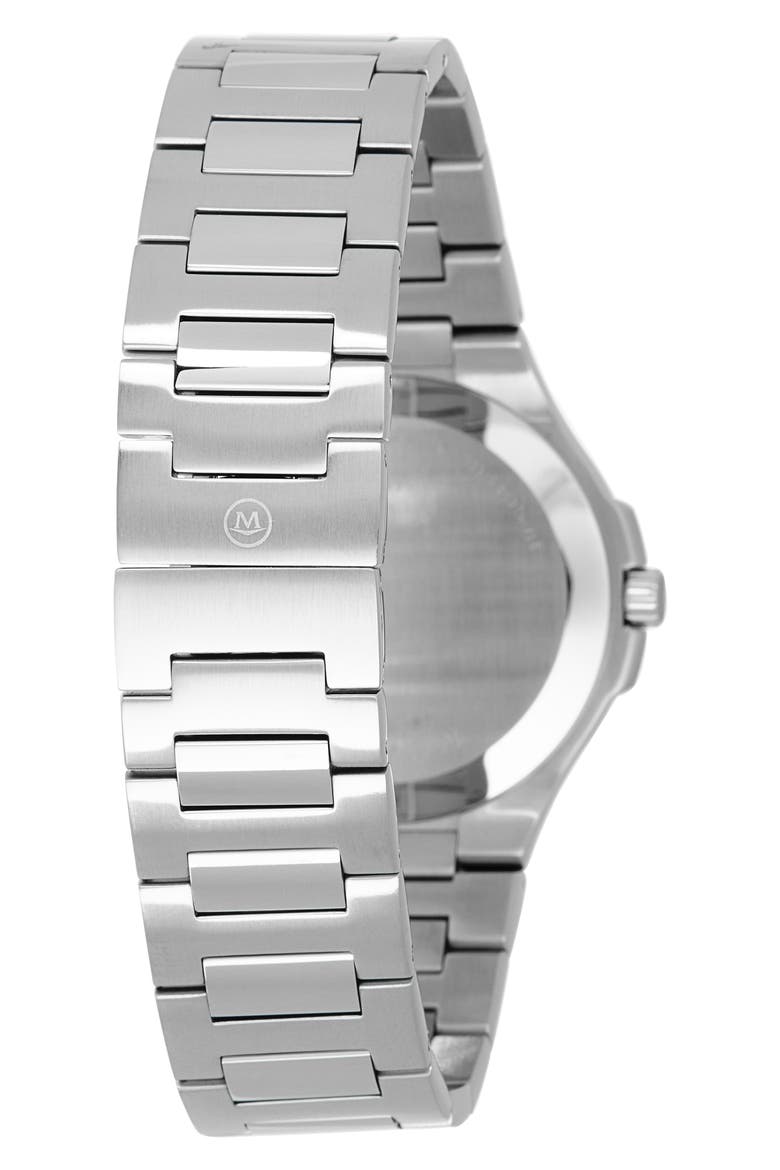 Portofolio Museum Dot Bracelet Watch, 40mm, Alternate, color, BLACK DIAL