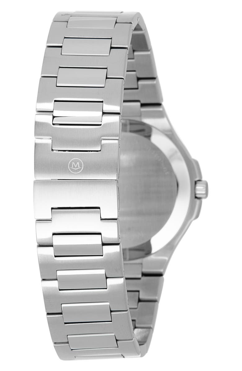 Movado Portofolio Museum Dot Bracelet Watch, 40mm, Alternate, color, Black