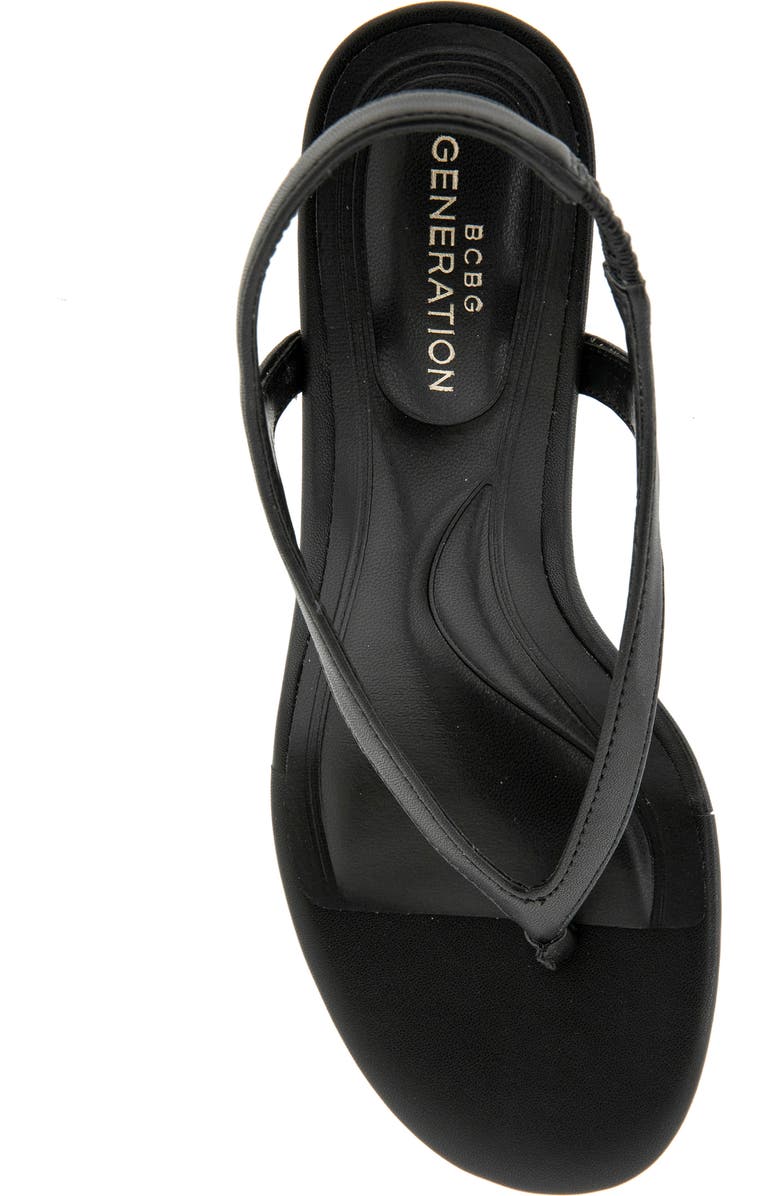 BCBGeneration Serenity Wedge Sandal, Alternate, color, Black