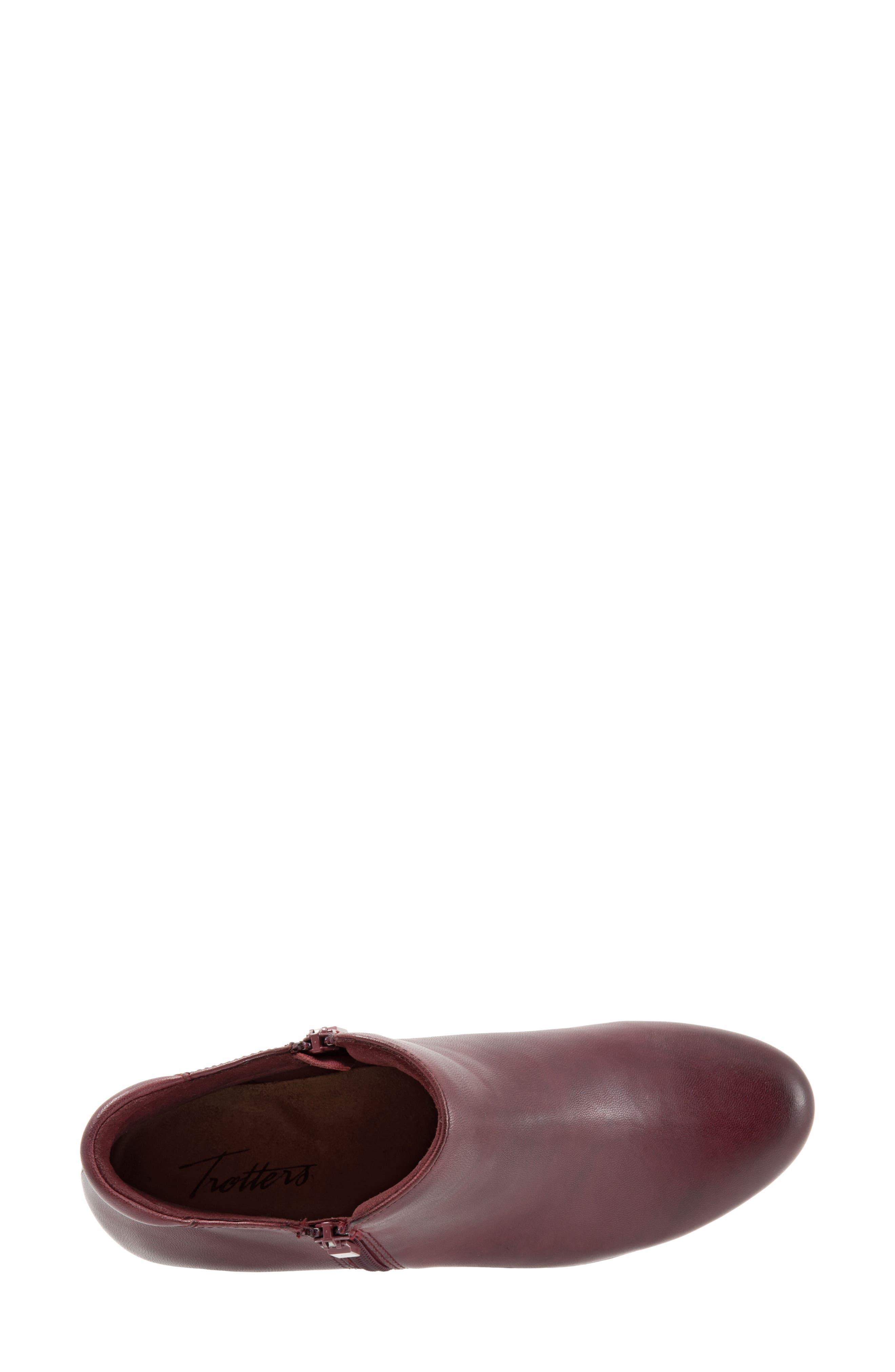 Major Bootie, Alternate, color, DARK RED LEATHER