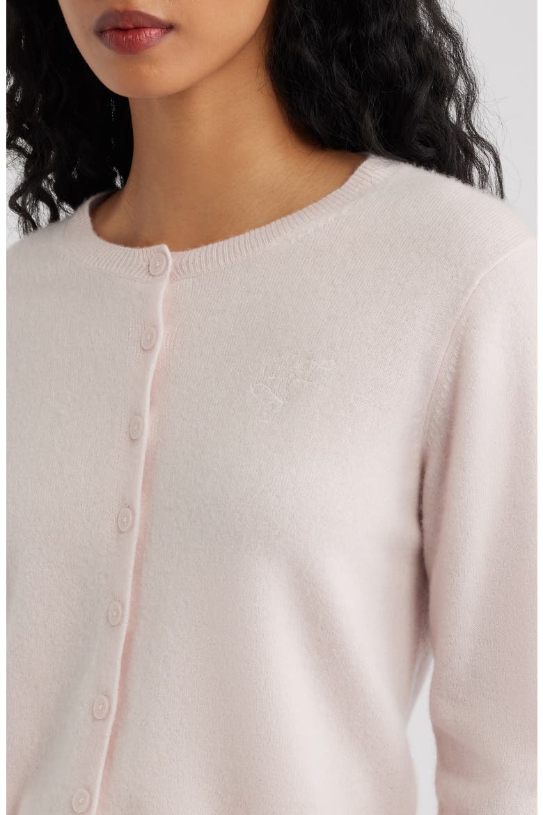 Cameryn Cotton Cardigan, Alternate, color, PALE PINK