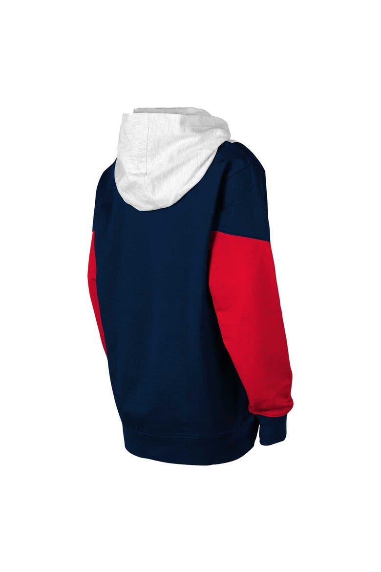Youth Ash/Navy Washington Capitals Champion League Fleece Pullover Hoodie, Alternate, color, Ash