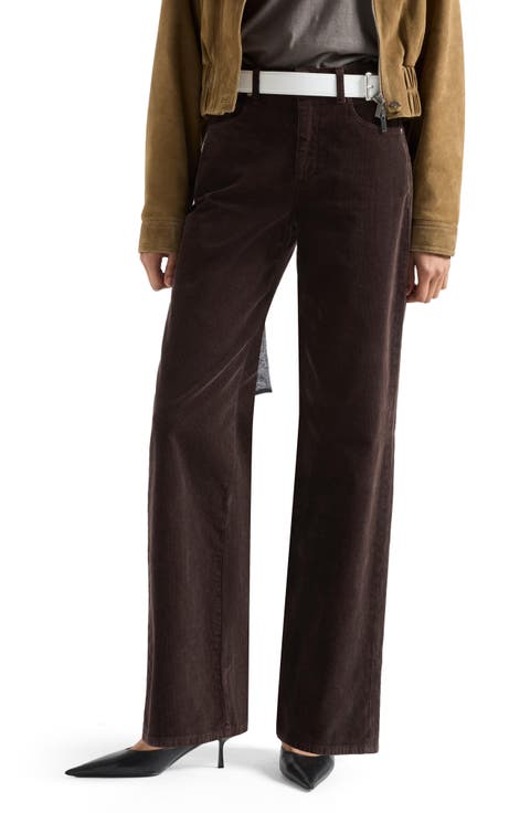 Stovepipe High Waist Straight Leg Jeans