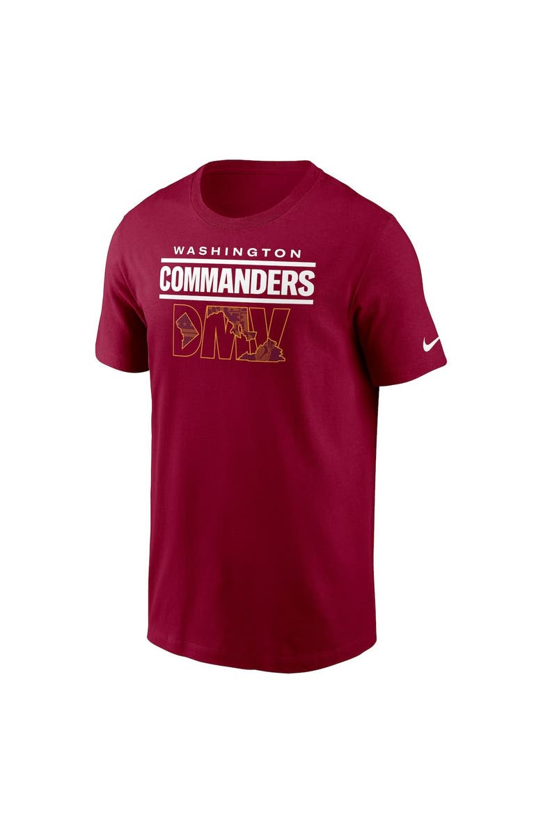 Nike Men's Nike Burgundy Washington Commanders Local Essential T-Shirt, Alternate, color, Burgundy
